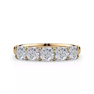 Cushion Cut Diamond 5 Stone Ring (1.50 ct. tw.)