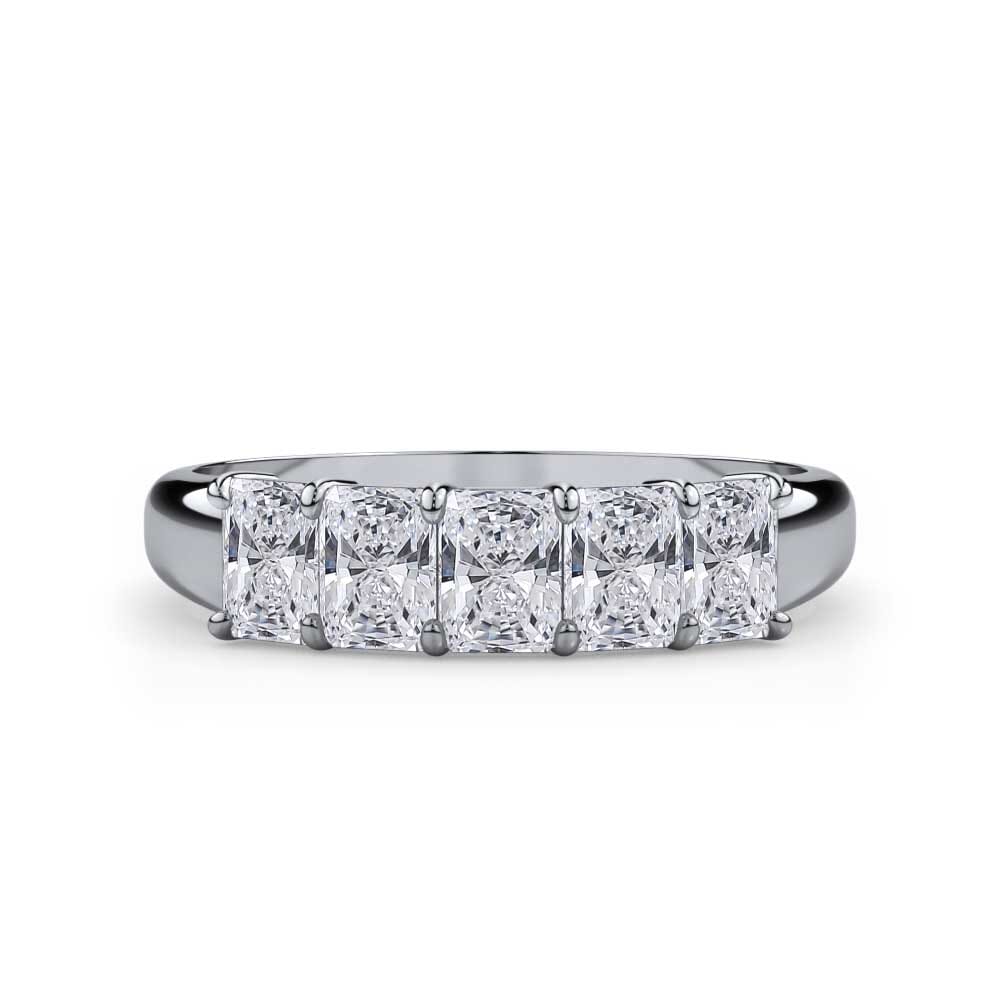 Radiant Cut Diamond 5 Stone Ring (1.00 ct. tw.)