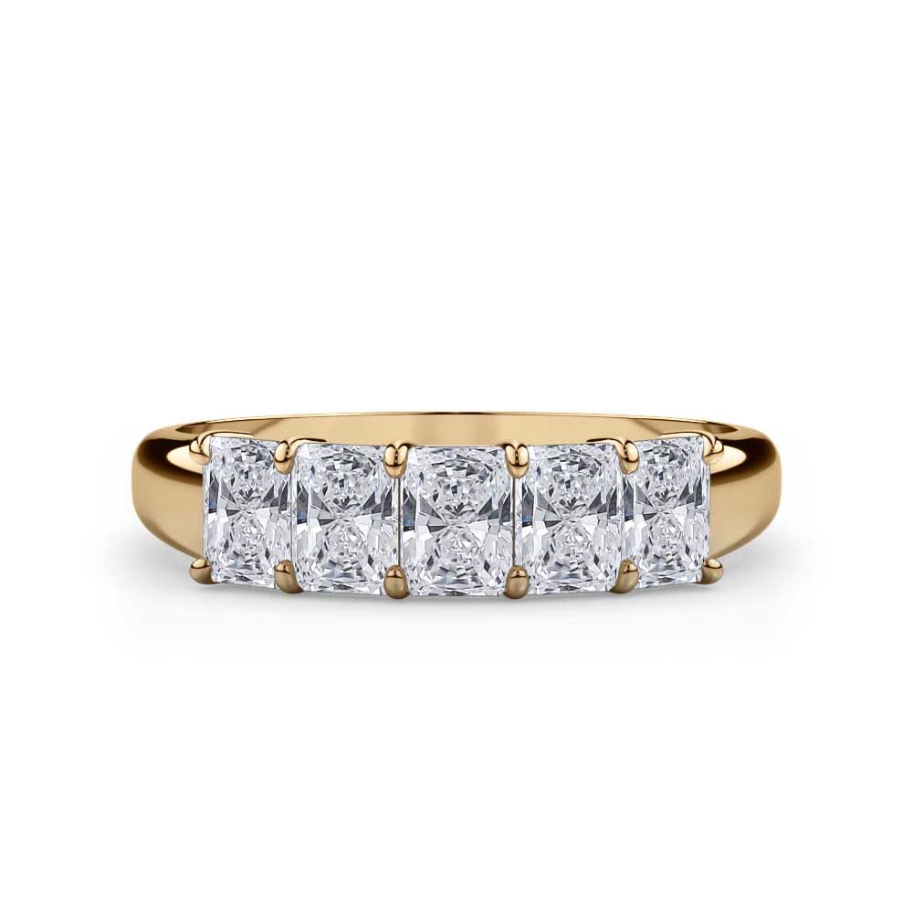 Radiant Cut Diamond 5 Stone Ring (1.00 ct. tw.)