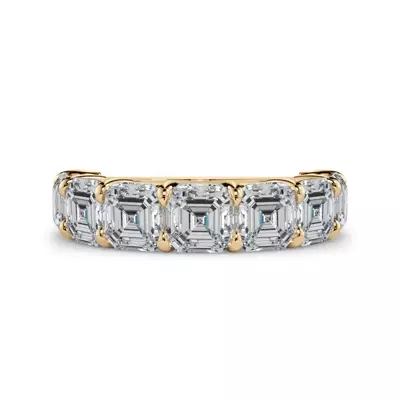 Asscher Cut Diamond 7 Stone Ring (5.00 ct. tw.)