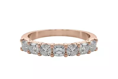 Cushion Cut Diamond 7 Stone Ring (1.00 ct. tw.)