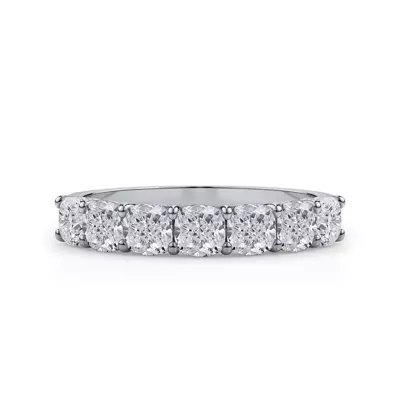 Cushion Cut Lab Diamond 7 Stone Ring (1.50 ct. tw.)