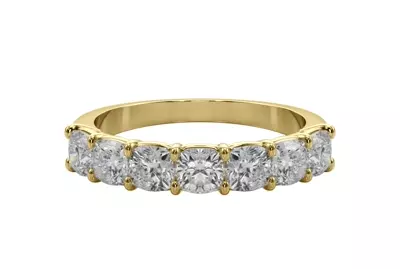Cushion Cut Diamond 7 Stone Ring (1.50 ct. tw.)