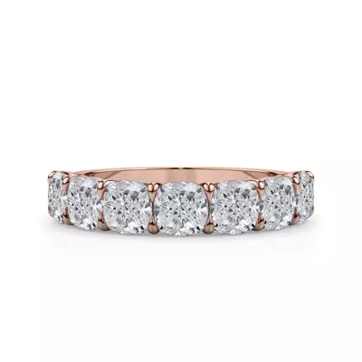 Cushion Cut Lab Diamond 7 Stone Ring (3.00 ct. tw.)