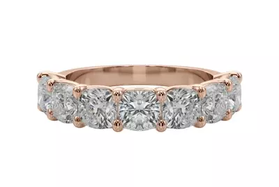 Cushion Cut Diamond 7 Stone Ring (3.00 ct. tw.)