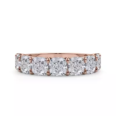 Cushion Cut Diamond 7 Stone Ring (3.50 ct. tw.)