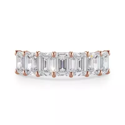 Emerald Cut Diamond 7 Stone Ring (2.00 ct. tw.)