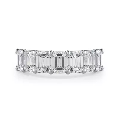 Emerald Cut Lab Diamond 7 Stone Ring (3.00 ct. tw.)