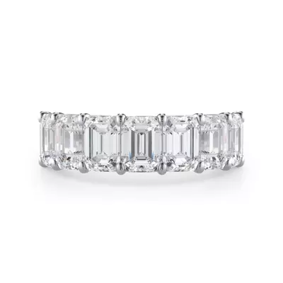 Emerald Cut Diamond 7 Stone Ring (3.50 ct. tw.)