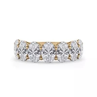 Oval Cut Diamond 7 Stone Ring (3.50 ct. tw.)