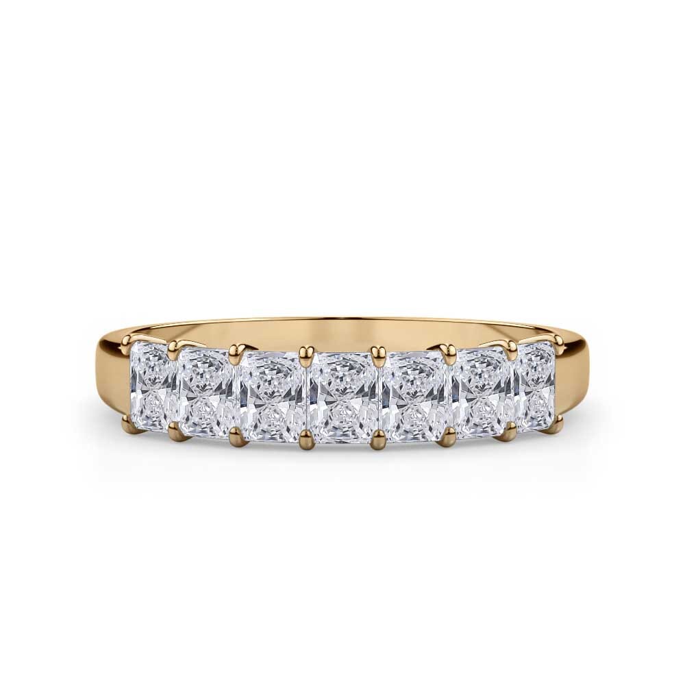 Radiant Cut Lab Diamond 7 Stone Ring (1.00 ct. tw.)
