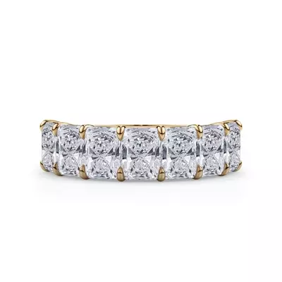 Radiant Cut Lab Diamond 7 Stone Ring (3.50 ct. tw.)