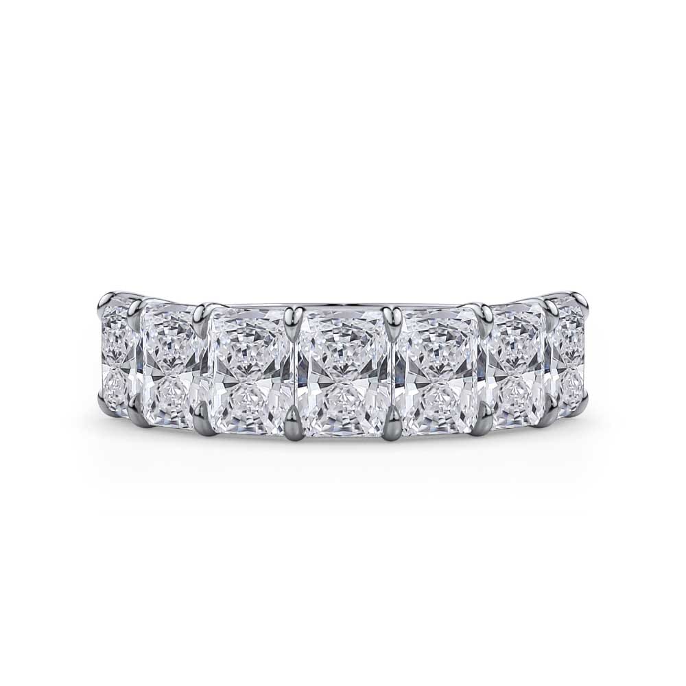 Radiant Cut Lab Diamond 7 Stone Ring (3.50 ct. tw.)