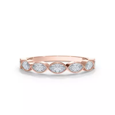 Bellora Marquise Lab Bezel Band