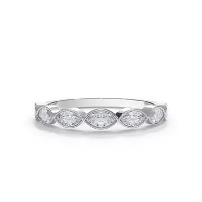 Bellora Marquise Lab Bezel Band