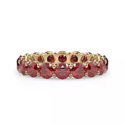 Classic Ruby Eternity Band