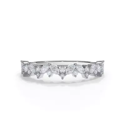 Bellora Marquise and Round Diamond Band