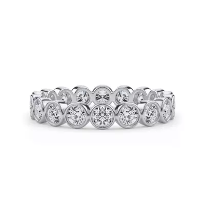 Bezel Set Round Diamond Eternity Ring (1.00ct. tw.)