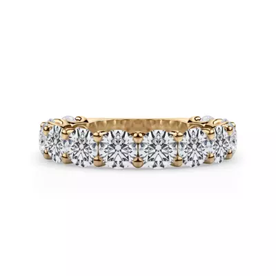 Curved Gallery Twelve-Stone Round Diamond Band (3.00ct. tw.)