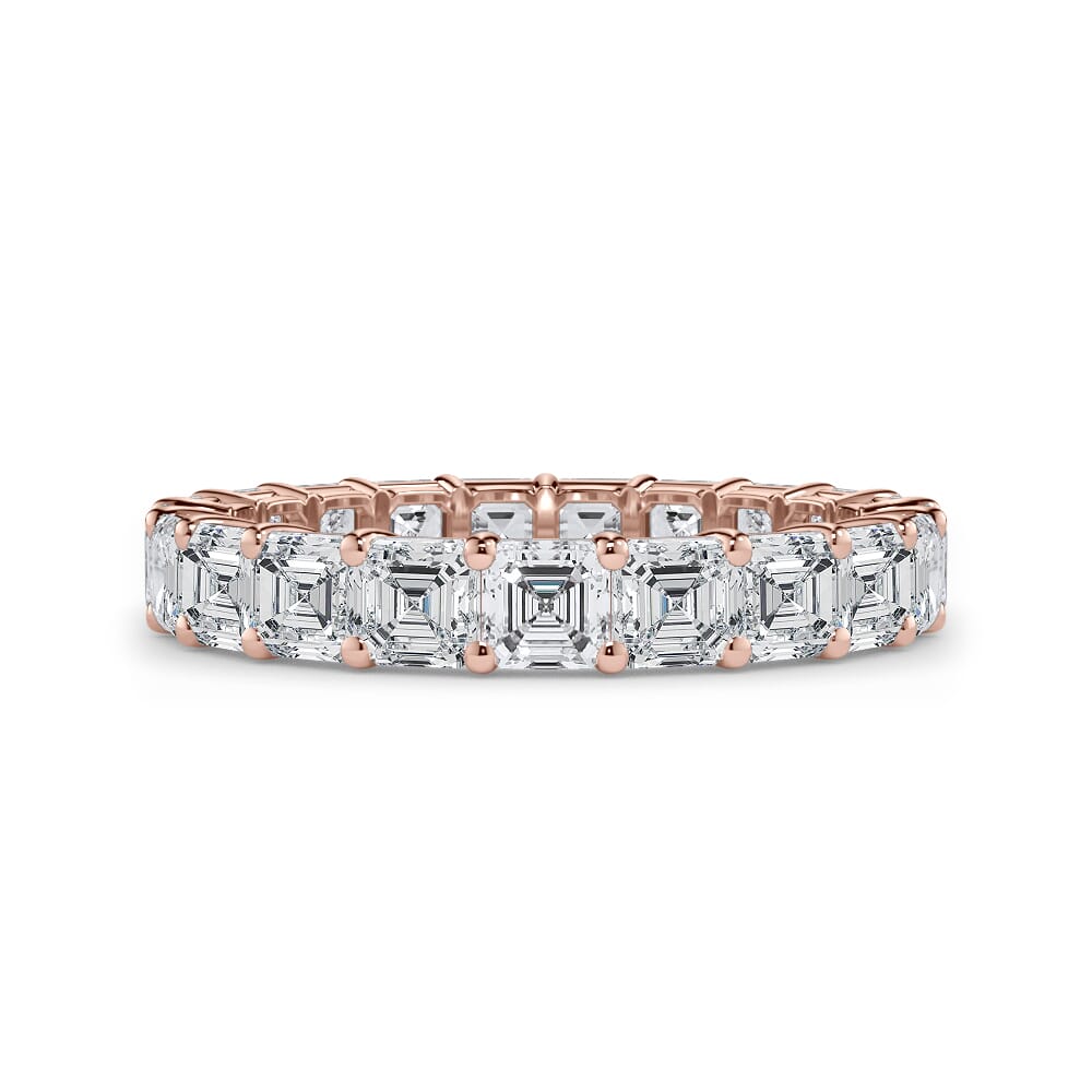 Asscher Cut Diamond Eternity Ring (3.0 ct. tw.)