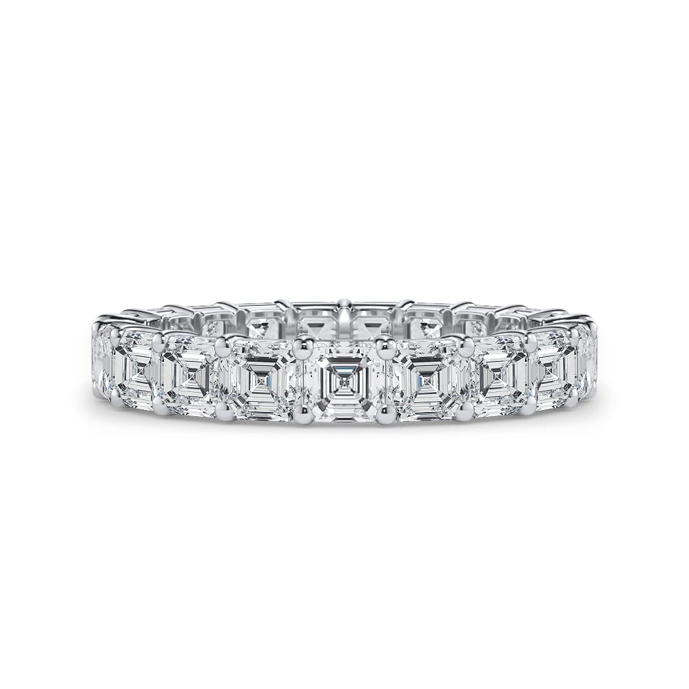 Asscher Cut Diamond Eternity Ring (3.0 ct. tw.)