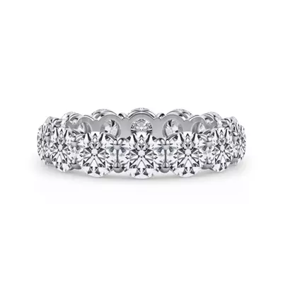 Classic Round Diamond Eternity Band (4.20ct. tw.)