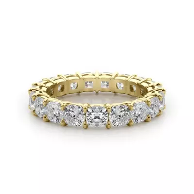 Cushion Cut Diamond Eternity Ring (4.0 ct. tw.)
