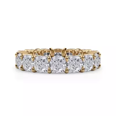 Cushion Cut Diamond Eternity Ring (7.0 ct. tw.)