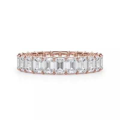 Emerald Cut Diamond Eternity Ring (3.0 ct. tw.)