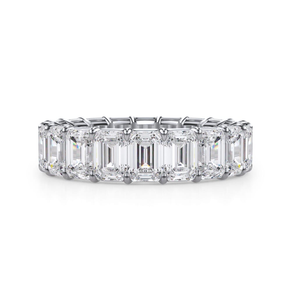 Emerald Cut Diamond Eternity Ring (6.0 ct. tw.)