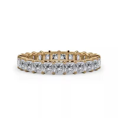 Princess Cut Lab Diamond Eternity Ring (2.0 ct. tw.)