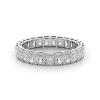 Radiant Cut Lab Diamond Eternity Ring (3.0 ct. tw.)