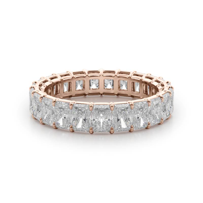 Radiant Cut Lab Diamond Eternity Ring (4.0 ct. tw.)