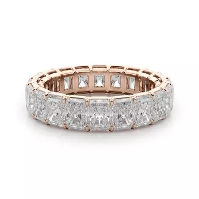 Radiant Cut Lab Diamond Eternity Ring (6.0 ct. tw.)