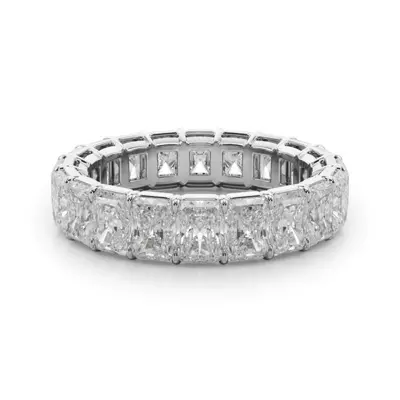 Radiant Cut Lab Diamond Eternity Ring (6.0 ct. tw.)