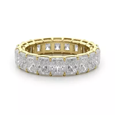 Radiant Cut Lab Diamond Eternity Ring (6.0 ct. tw.)