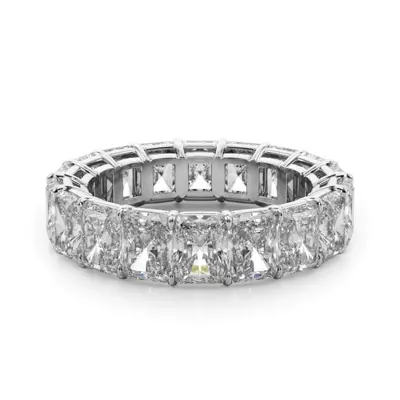 Radiant Cut Lab Diamond Eternity Ring (7.0 ct. tw.)