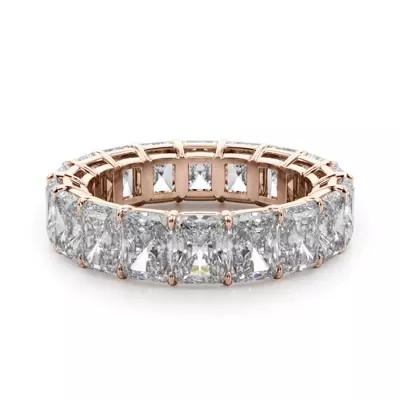 Radiant Cut Diamond Eternity Ring (7.0 ct. tw.)