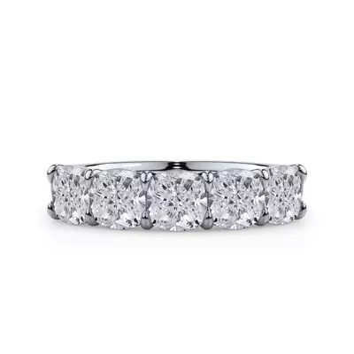 Cushion Cut Lab Diamond 5 Stone Ring (2.50 ct. tw.)