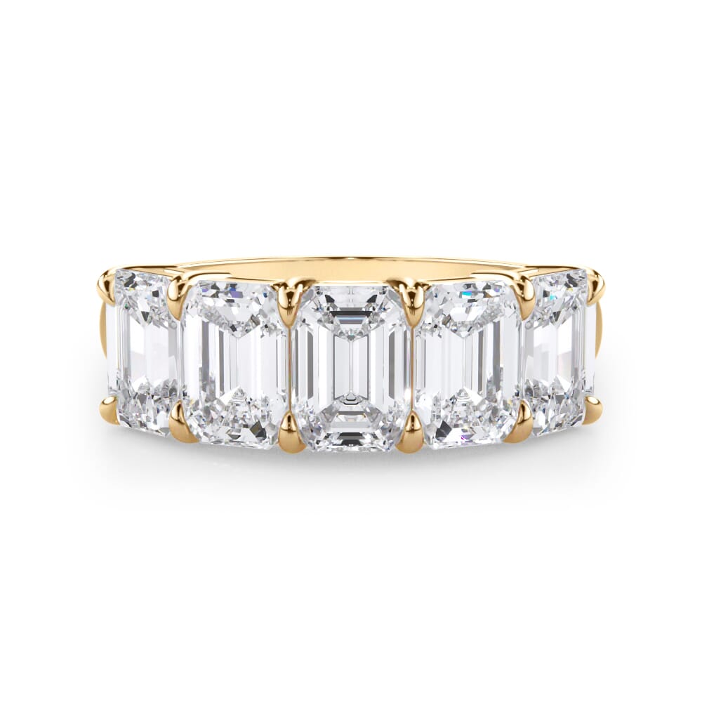 Emerald Cut Diamond 5 Stone Ring (3.50 ct. tw.)