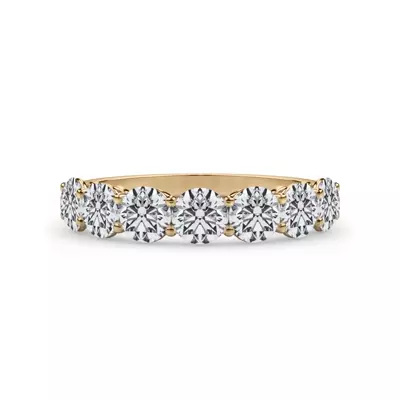 Classic Seven-Stone Round Lab Diamond Band (1.40ct. tw.)