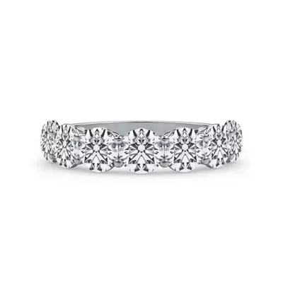 Classic Seven-Stone Round Lab Diamond Band (2.80ct. tw.)