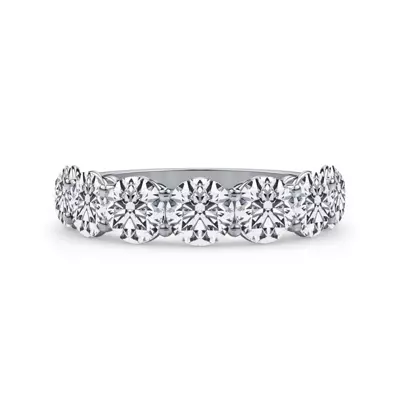 Classic Seven-Stone Round Lab Diamond Band (3.50ct. tw.)