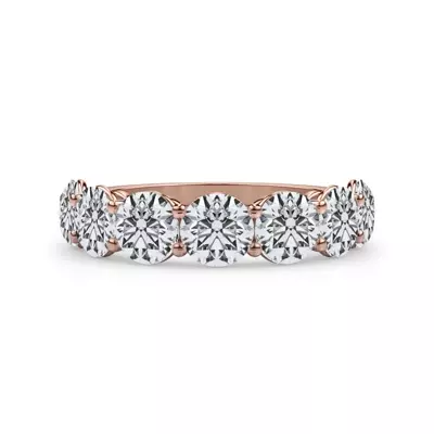 Classic Seven-Stone Round Lab Diamond Band (3.50ct. tw.)