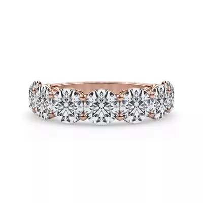 Classic Seven-Stone Round Diamond Band (4.20ct. tw.)