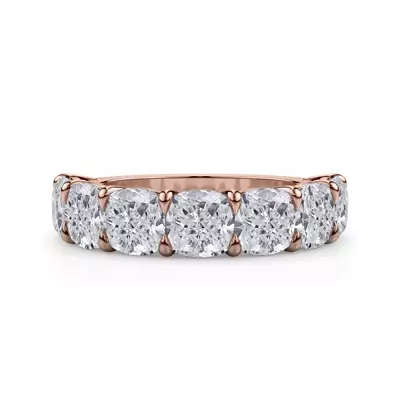 Cushion Cut Diamond 7 Stone Ring (5.00 ct. tw.)