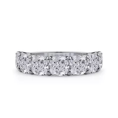 Cushion Cut Diamond 7 Stone Ring (5.00 ct. tw.)