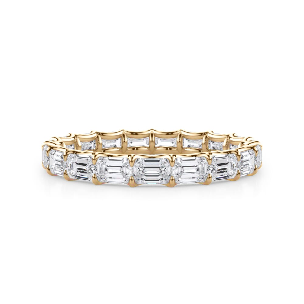 East-West Emerald-Cut Diamond U-Prong Eternity Ring (2.00ct. tw.)