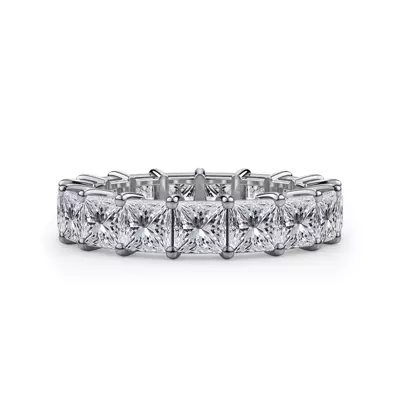 Princess Cut Lab Diamond Eternity Ring (5.0 ct. tw.)