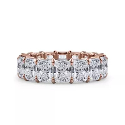 Radiant Cut Diamond Eternity Ring (8.0 ct. tw.)